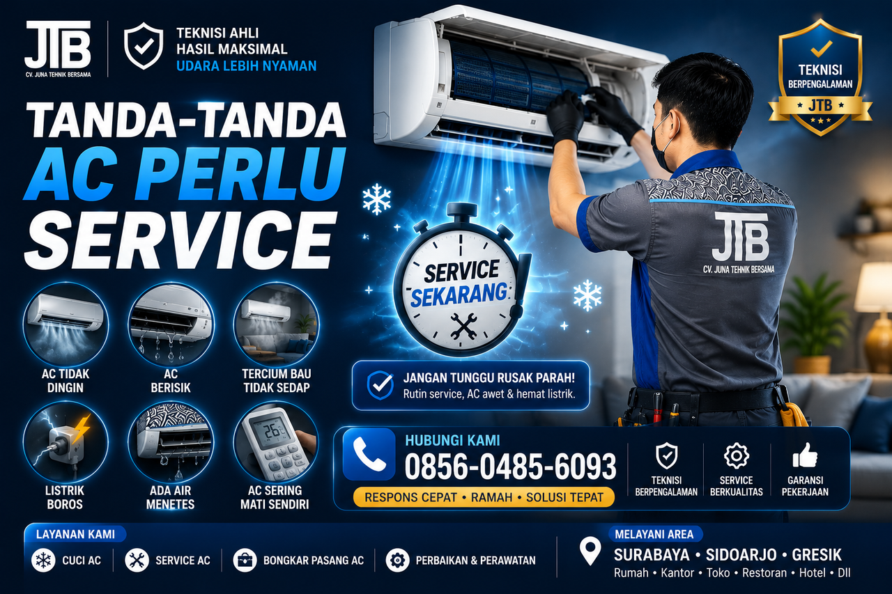 Tanda-Tanda Elektronik Pendingin Perlu Diservice Segera